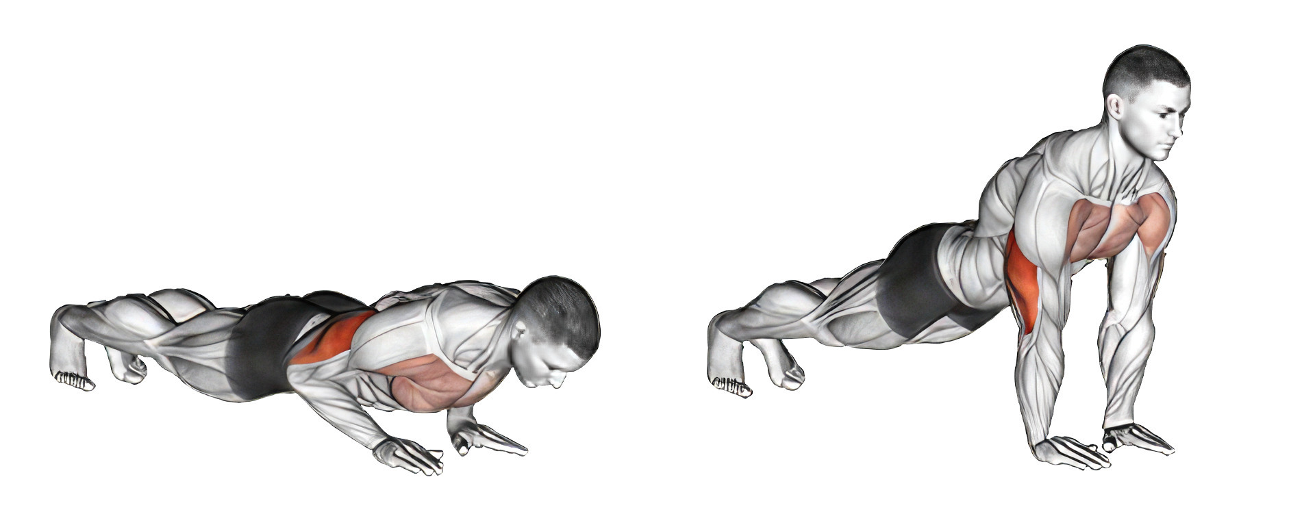 Narrow Grip Push-ups