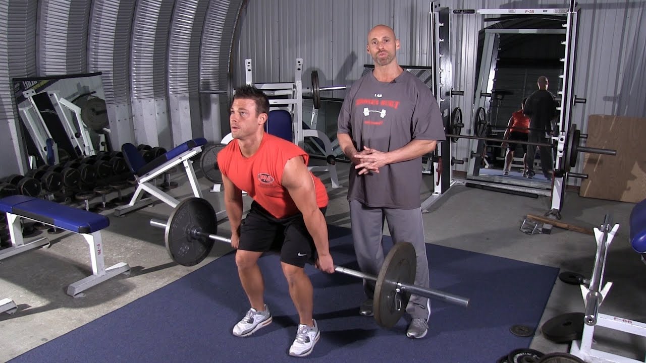 Barbell Hack Squat Movement