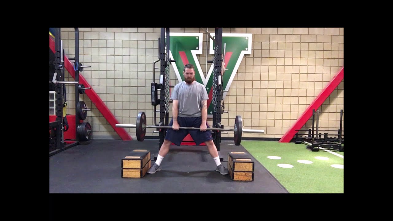 Block Pull Sumo Deadlift Form