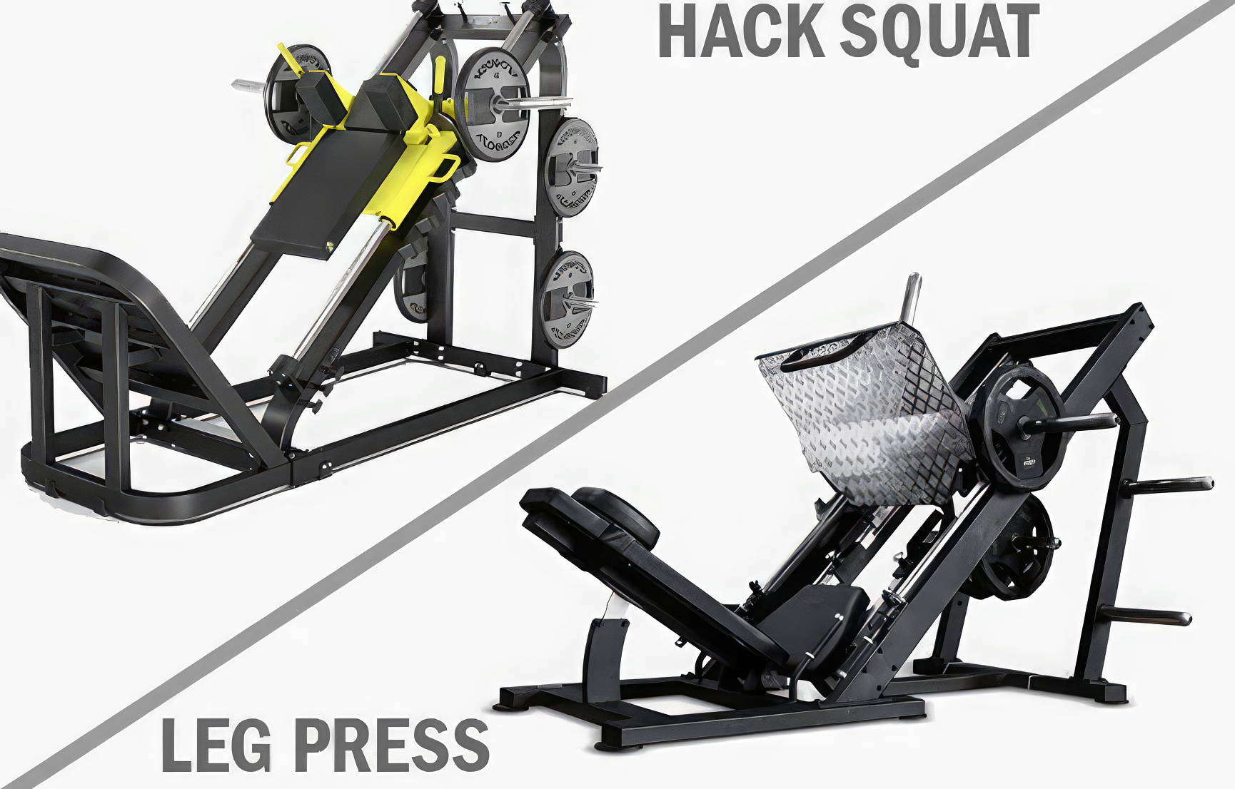 Hack squat vs Leg press