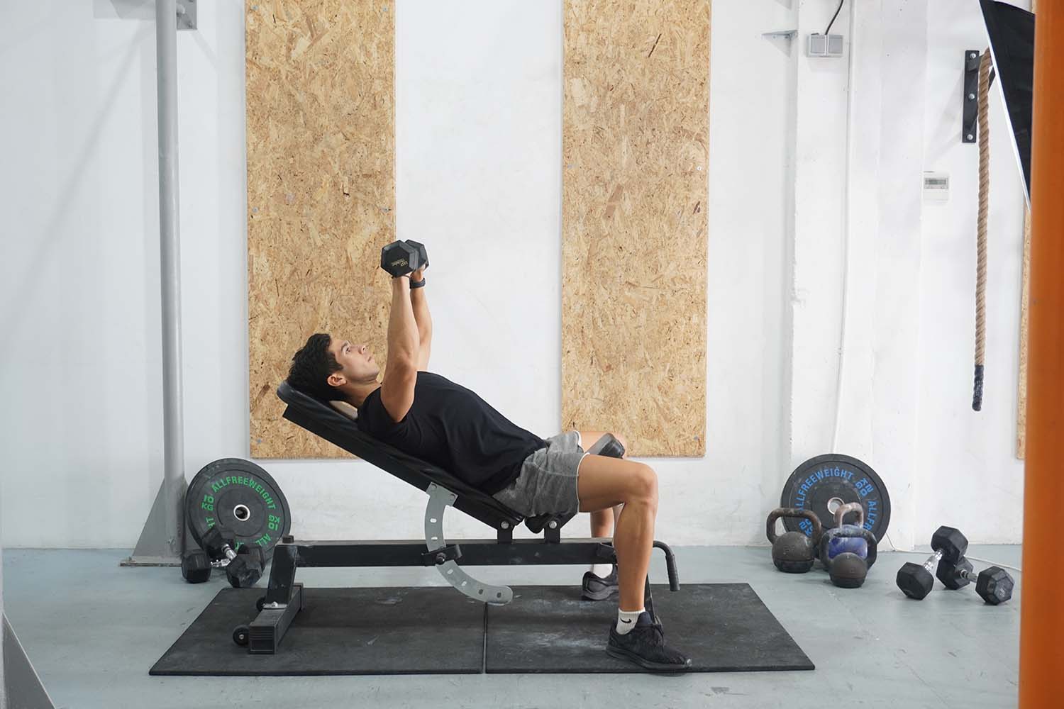 Incline Press using Dumbbell