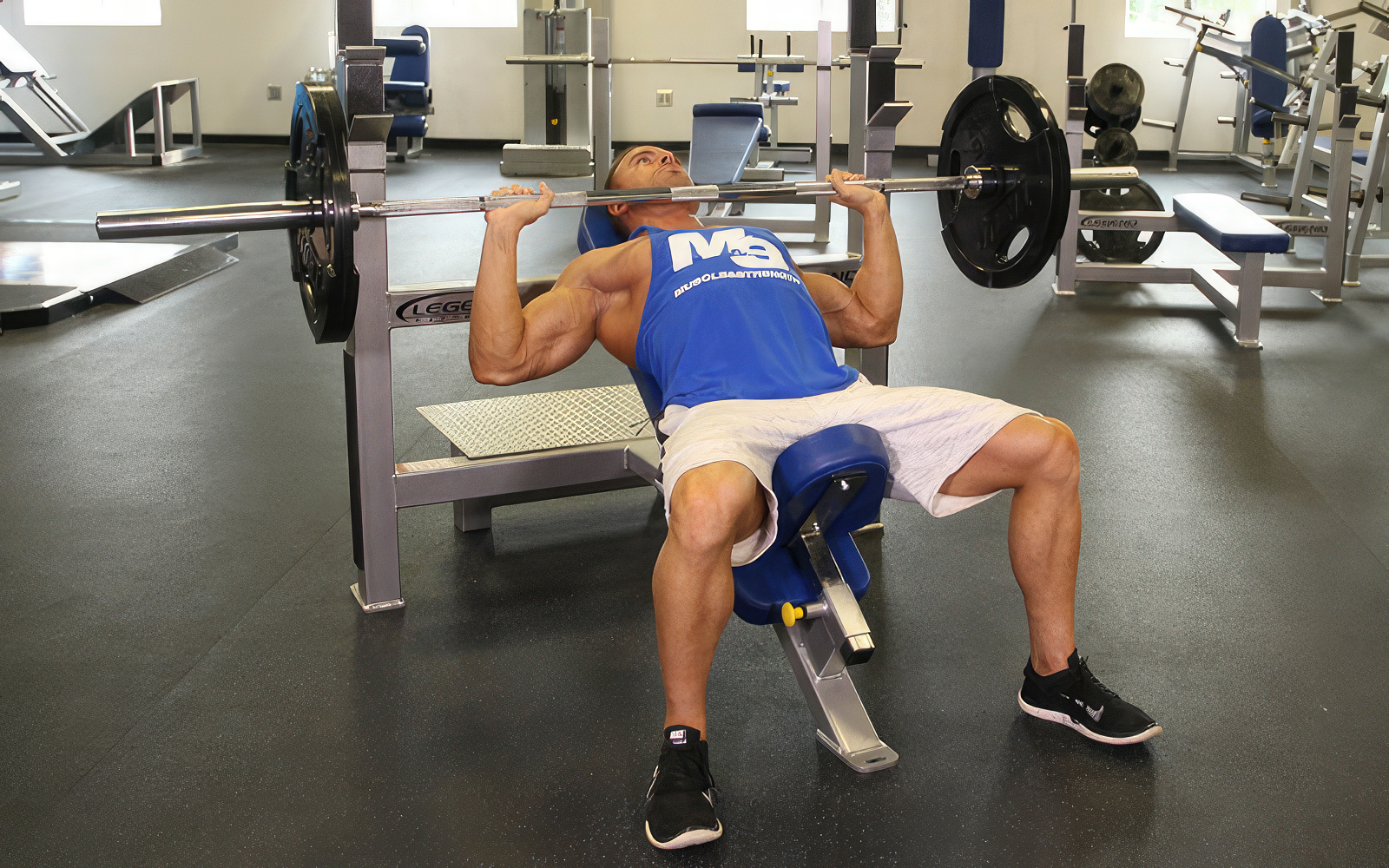 The Starting Form of Incline Bench Press