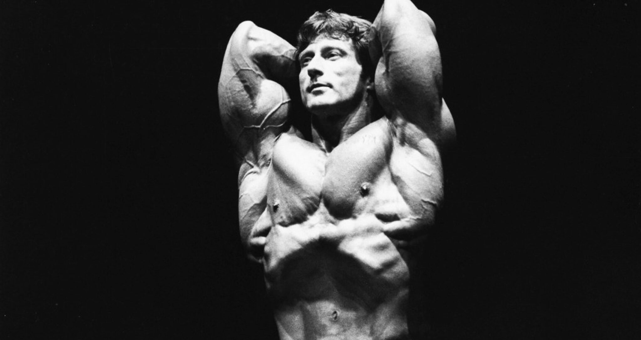 Frank Zane vacuum Pose