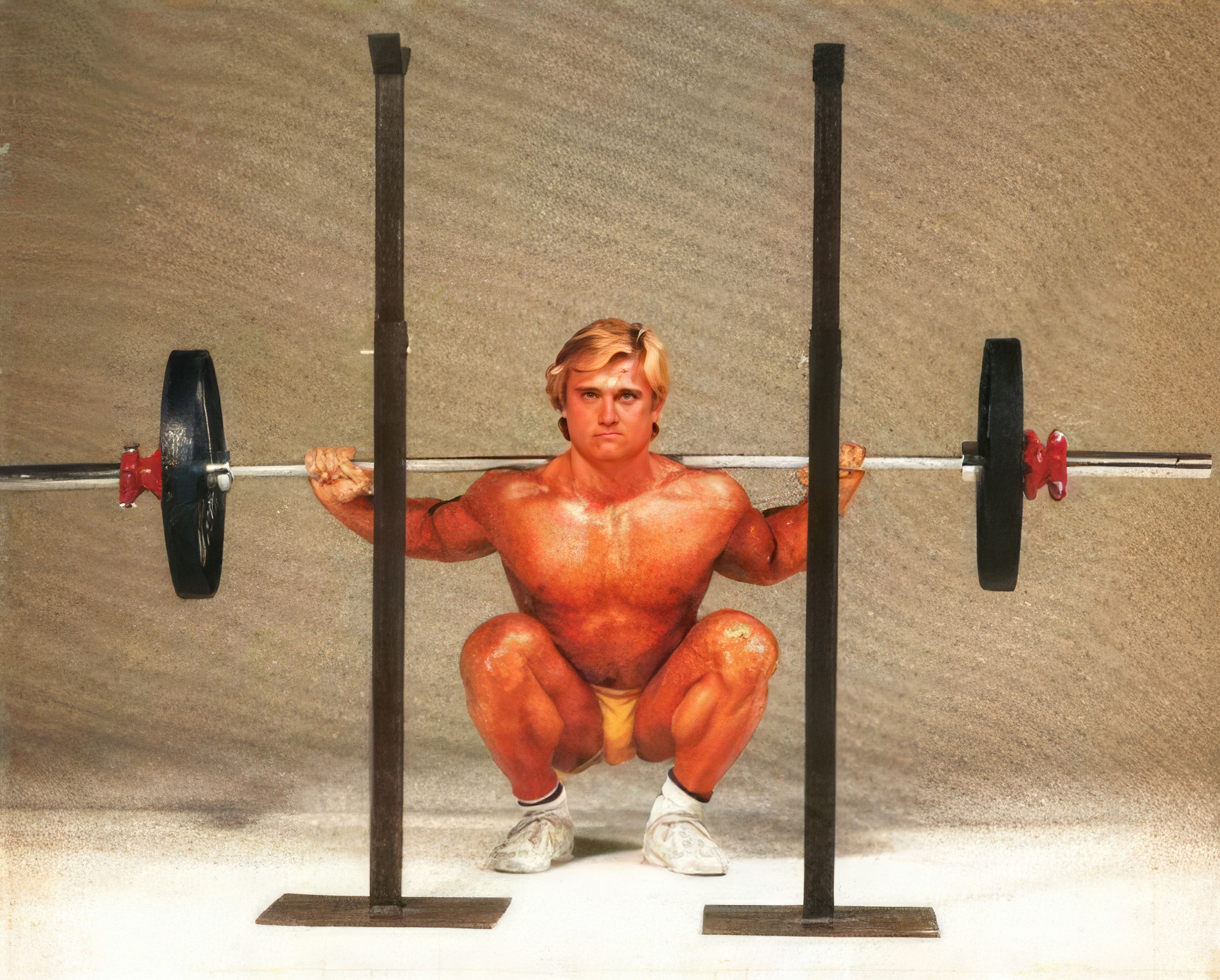 Tom Platz squats Deep