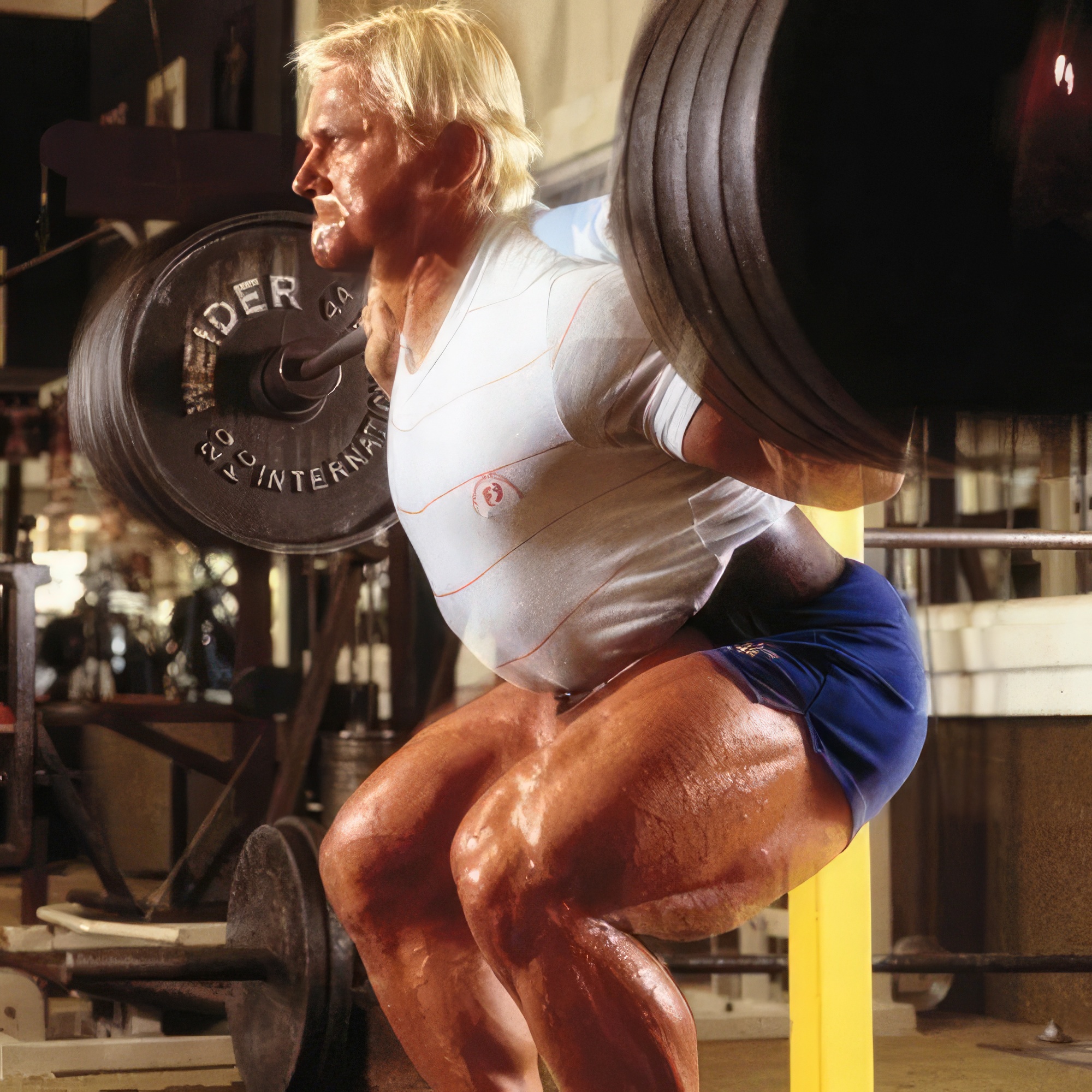 Tom Platz squats Standard